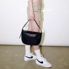 Berlin Black Shoulder Crossbody Bag (HD Nylon + ITALY Cow Leather)