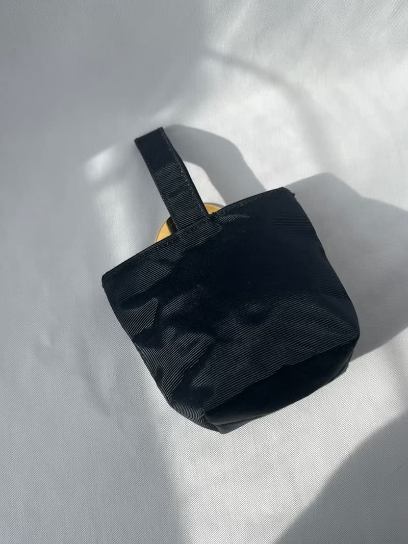 Celine中古深藍色金色環扣小手袋贈肩帶側肩斜背包未使用品原裝盒