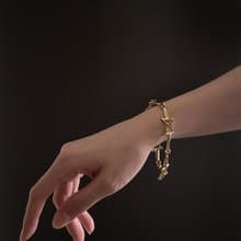 中古正品 罕有 Celine 馬銜扣手鍊 手鏈 意大利製 獨一無二 禮物