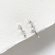 小碎石散落耳環 Scatter Earring 風景系列 925純銀