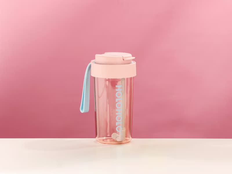 【HOLOHOLO】JUMP CUP 吸管跳跳杯 ( 600ml / 6色 )