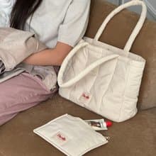 韓國 The Ally | EILEEN BAG (附化妝包) | 白色 | 手袋 單肩包