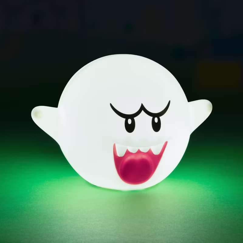 【MAR10 DAY免運】任天堂MARIO瑪利歐害羞幽靈 BOO 發聲燈