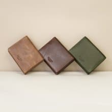 【24hr快速出貨】俐落扣式三折零錢袋中短夾-075172 四色 母錢包