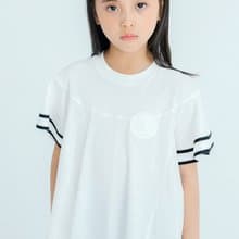 【出清優惠】A字版型 織帶棉T