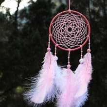 Pink丨情人送禮 粉嫩櫻花捕夢網丨掛飾-櫻花粉