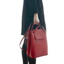 Carré 旅行四用皮革包 / 後背包.水桶包.肩背包.手提包