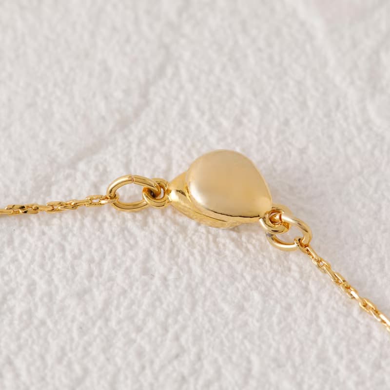 petit zirconia bracelet PGニッケルフリープチフィットブレスレット　着脱簡単　キュービックジルコニアブレスレット　ピンクゴールド
