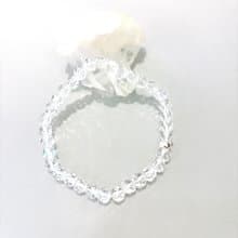 Ops Rock Crystal silver bracelet -白水晶/純銀/簡約/鑽切/手鍊