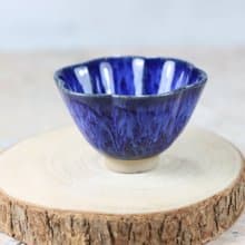 【送禮好物】湛海 天目釉 花瓣茶杯 茶碗 鶯歌名家葉敏祥作品