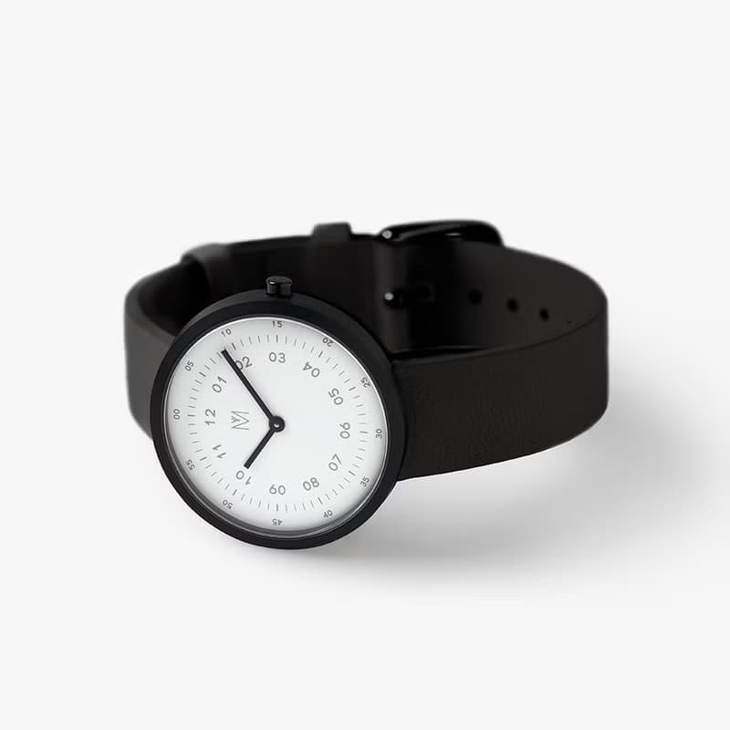 Papillon 34mm 黑色皮帶/米蘭錶帶 瑞士機芯 藍寶石防花玻