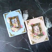 Handmade Magic Wizard Junk Journal Notebook in Two Color Variations