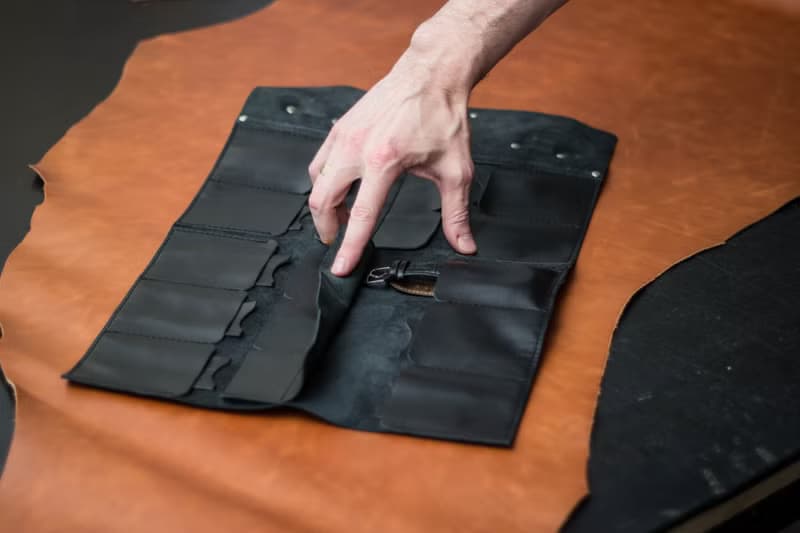 Leather watch roll for 6-18 watches, Leather pouch watch, Watch storage