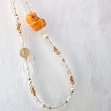 金運 胖墩墩招財貓 黃晶 金髮晶 手機掛飾 電話繩 附送連接墊片