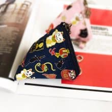 零錢收納包 寵物外出收納包-招財貓