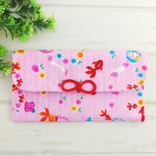 免費繡名字。吉祥金魚。布紅包袋 / 口罩收納袋