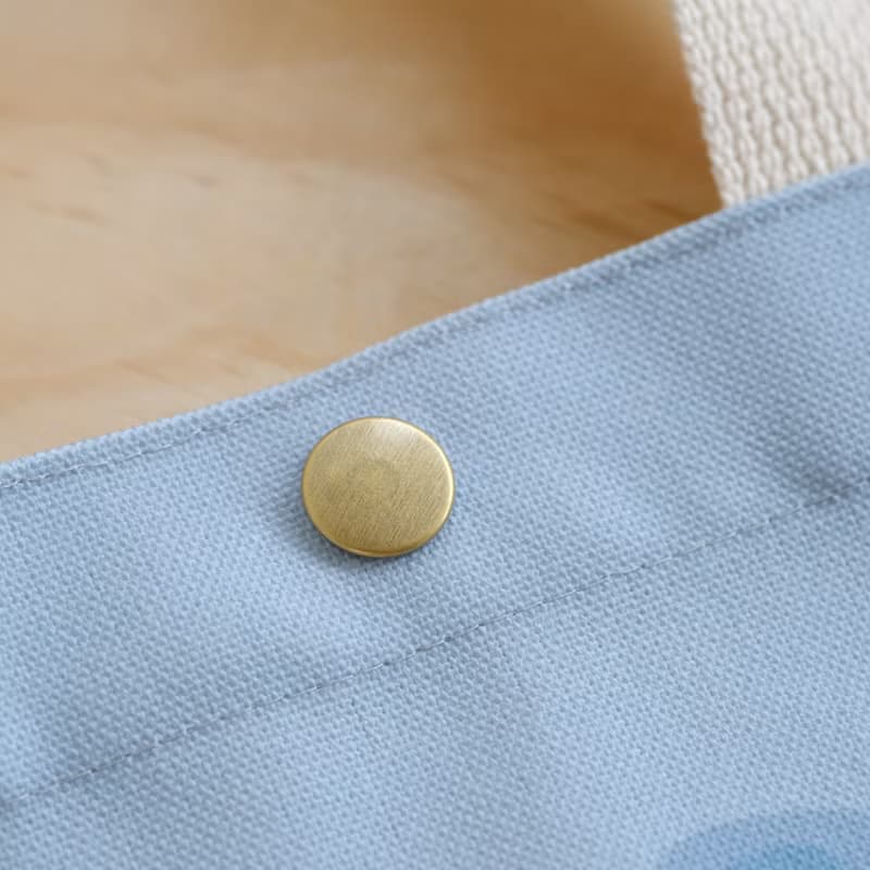 擠成一團 帆布小提袋 輕便托特包