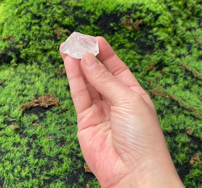 精選天然彩虹白水晶原石 淨化 療癒  快速出貨 辦公室擺件