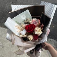 Time flower蒔花/永生乾燥花束