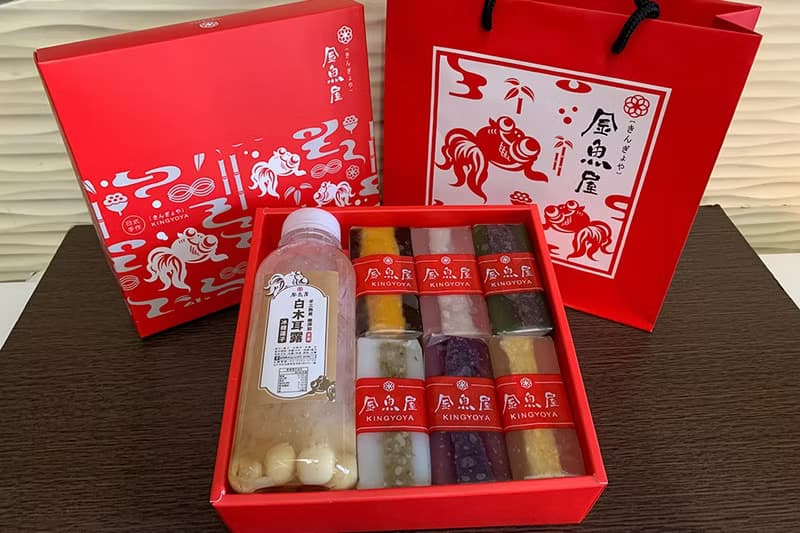 冰糖蓮子白木耳露 x 水晶糕禮盒