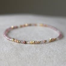 手環 草莓晶 粉紅澳寶 - 笑眯眯 -