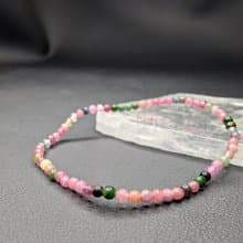 碧璽 Tourmaline 手串 手鍊 天然水晶 水晶手鍊 3mm