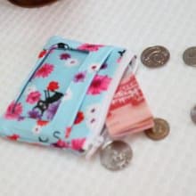 花叢中的貓 悠遊卡證件零錢包 證件套 小錢包 名片夾 識別證