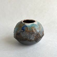 手工陶瓷花瓶 花器 擴香瓶 精油瓶 迷你花瓶 花藝道具 母親節禮物
