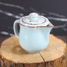 【母親節禮物】天青 汝窯茶壺 幸福茶具 名家葉敏祥作品