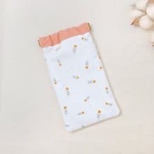 * 綿花堂手作 * 紅色小花彈片口金包