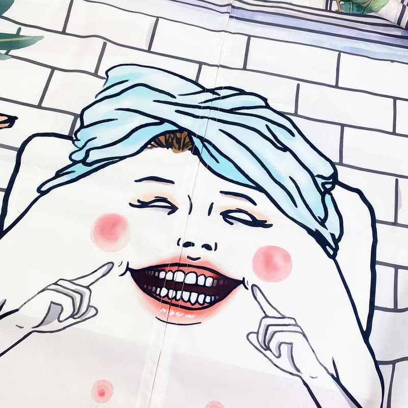 便所小時光 門簾