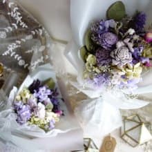 夢幻紫花束/韓式花束/畢業花束/生日/情人節