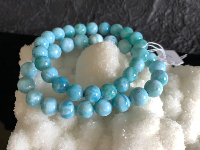 快速出貨 拉利瑪 海洋精靈手鍊 海紋石手鍊