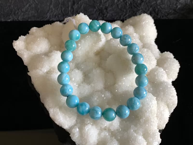 快速出貨 拉利瑪 海洋精靈手鍊 海紋石手鍊