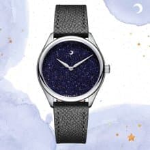 【MOONART】原創手錶 天際系列-星河 藍晶石藝術手錶