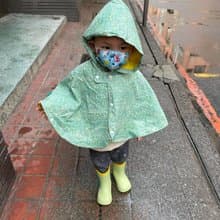 抗風防雨雙面斗篷-訂製 披風 嬰兒 禮盒 外套 風衣
