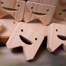 Tooth Blocks Wooden Balance Game, Kids Birthday Gift, Montessori Toy