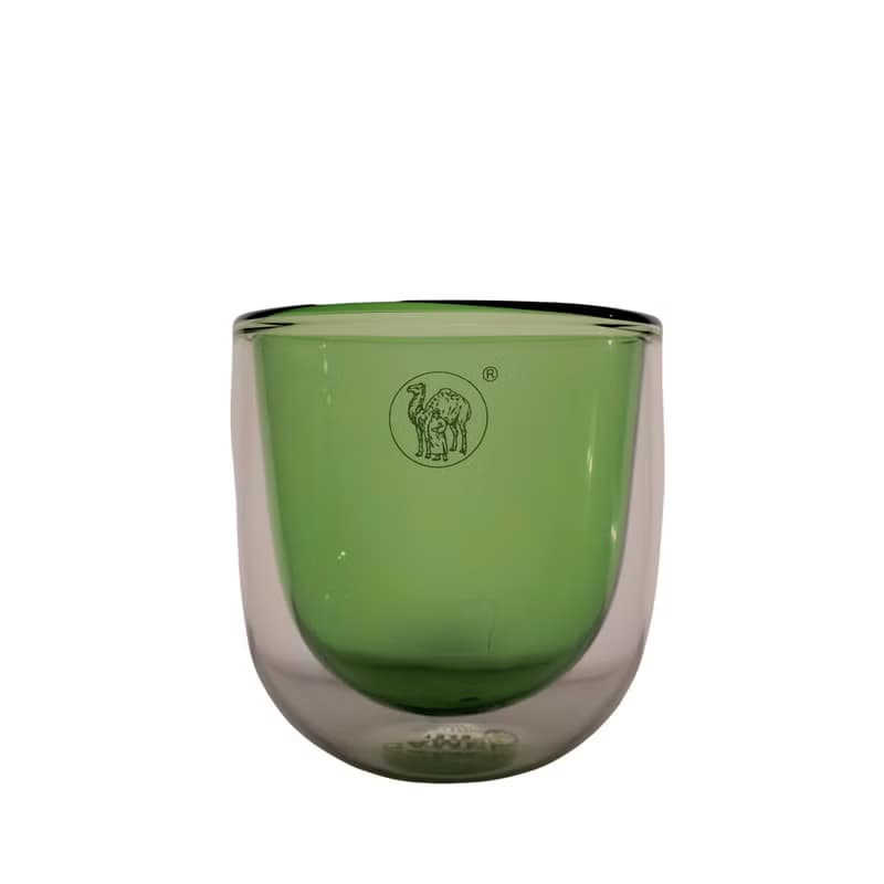 新品上市 | 駱駝牌 180ml 雙層玻璃保溫杯 綠 (LI)