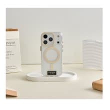 【kate spade】iPhone 17系列 磁吸精品防摔手機殼 經典透明支架