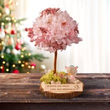 【DIY畢業禮物】四季永生花樹DIY課程-春 材料包+線上教學