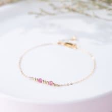 碧璽摩斯密碼 14KGF手鍊