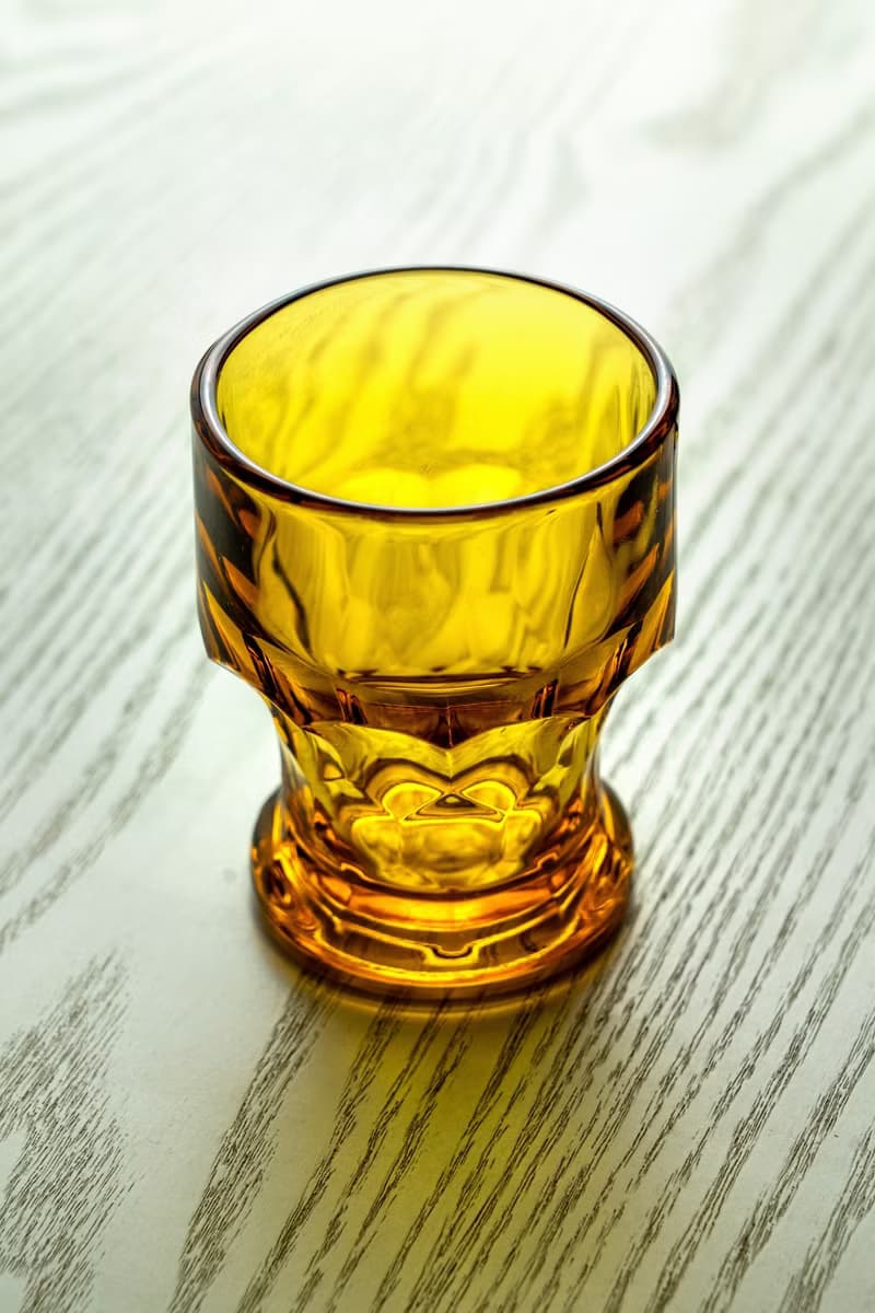 義大利製 早期琥珀色老玻璃杯 酒杯 水杯 庫存新品 台灣免運