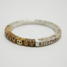 ailurophile K18 gold + silver 925 ( mille+-feuille ) 2~28号 ( １つの価格 ) 猫 貓 ハート