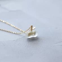 ちいさい蜜りんご　ネックレス　N456