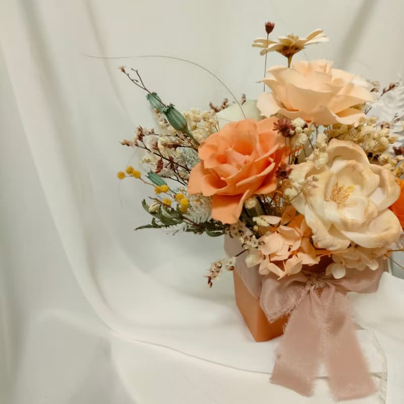 【綺思藝想】不凋花-春暖花開花盆花禮