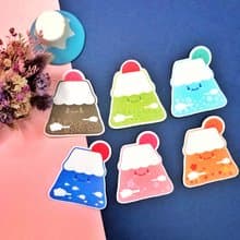 逗趣 防水貼紙 -四季糖果富士山