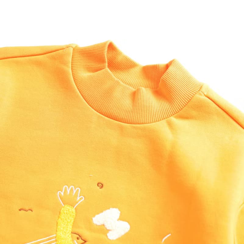 BIR童裝 | 刺繡大學棉T