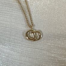 Dior CD極美品氣質典雅頸鏈項鏈 日本中古Vintage