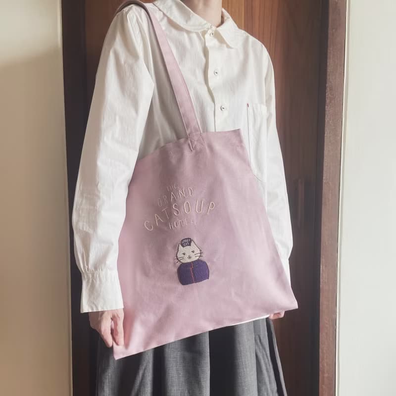 cat anderson canvas tote bag