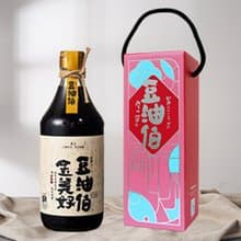 【豆油伯】金美好無添加糖釀造醬油500ml(禮盒)/中秋送禮自用皆宜